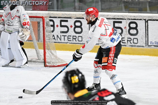 2024-10-10 Valpellice Bulldogs-Mastini Varese 02748 Moreno Antonio Rosso